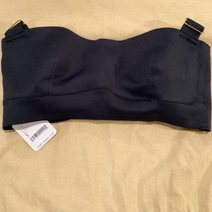 Free People Naomi Longline Bra Black